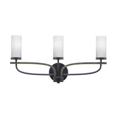 Monterey 3 Light Vanity Light 22.5 Inch Length by Toltec - 2913-MBWG-800