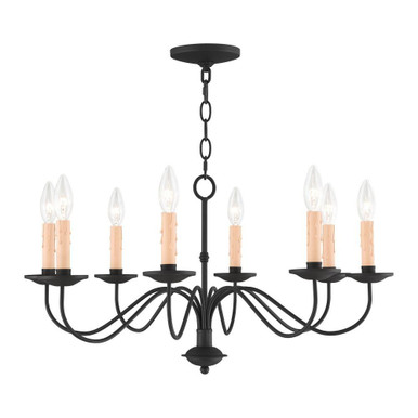 Oakland Cliff 8 Light Medium Candle Style Chandelier by Bailey Street Home - 218-BEL-732128