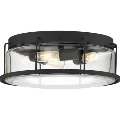 Ludlow 3 Light 13.25 Inch Wide Flush Mount by Quoizel - LUD1613EK
