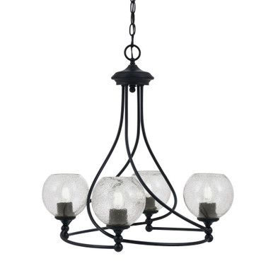 Capri 4 Light Medium Chandelier by Toltec 904-BN-4100 - 904-BN-4100
