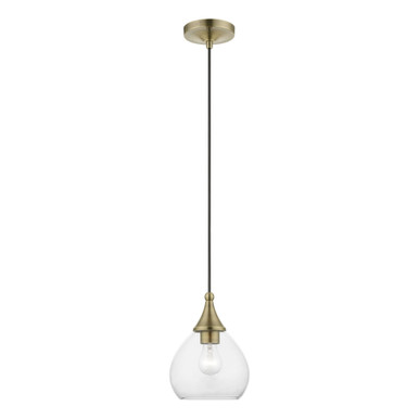 Catania 1 Light Small Pendant by Livex - 46501