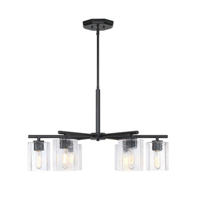 Haven 6 Light Chandelier 19 Inch Tall X 32 Inch Wide by Designers Fountain - D309M-6CH