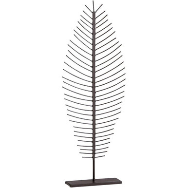 Skeleton Leaf 28.25 Inch Small sculpture by Cyan - 05625
