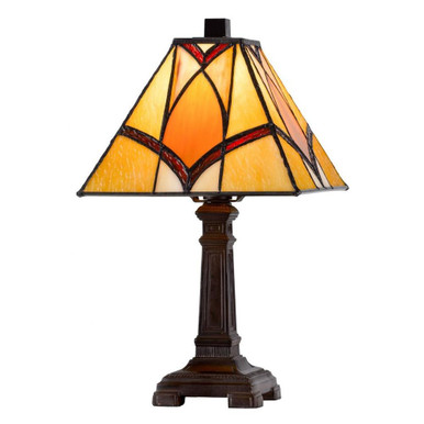 1 Light Accent Lamp Art Deco 13.5 Inches Tall and 8 Inches Wide - 1-BEL-5191580