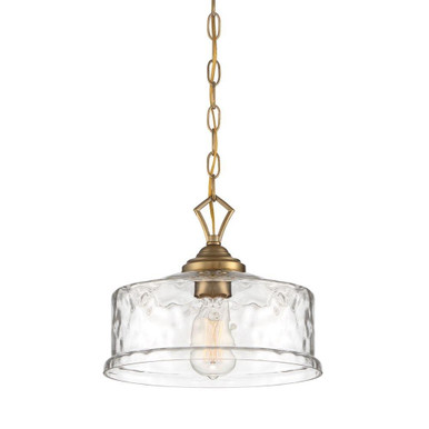 Drake 1 Light Medium Pendant by Designers Fountain - 96332