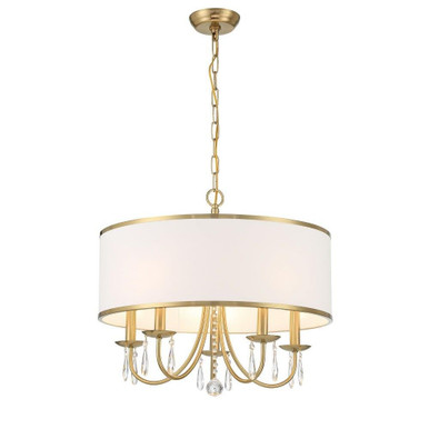 Tamar Willows 5 Light Chandelier 19 Inch Tall and 22 Inch Wide by BSH - 49-BEL-5320334