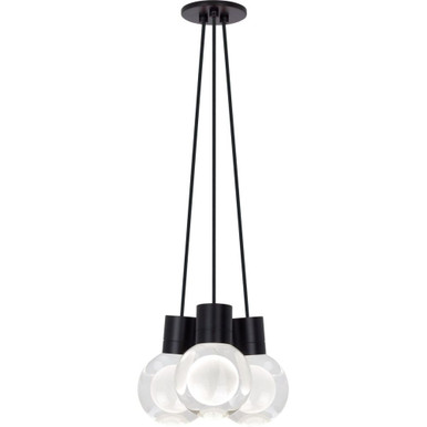Sean Lavin 3 LED Contemporary Small Pendant by Visual Comfort Modern - 700TDMINAP-3