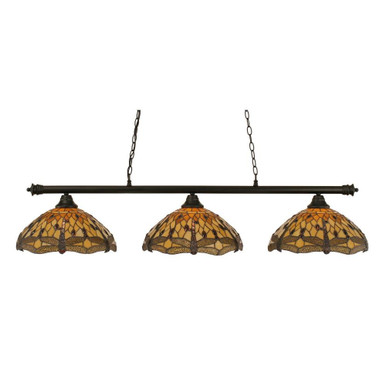 Oxford 3 Light Small Island Chandelier by Toltec 373-1612255625 - 373-1612255625