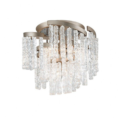 Mont Blanc 5 Light 18.25 Inch Wide Semi Flush Mount by Corbett - 243-35-WSL