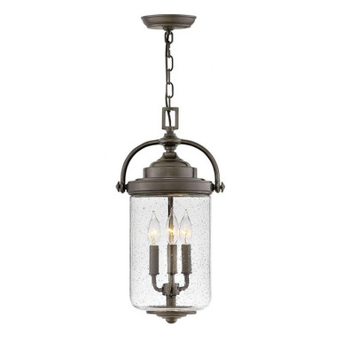Elm Maltings 3 Light Small Outdoor Pendant by Bailey Street Home - 81-BEL-3088269