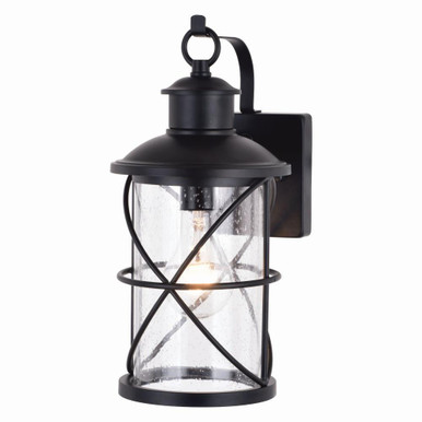 Adams 1 Light Outdoor Wall Mount 13.75 Inch Tall by Vaxcel - T0634