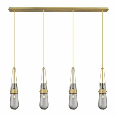 Milan 4 Light Oversized Linear Pendant by Innovations - 124-452-1P-G452-4