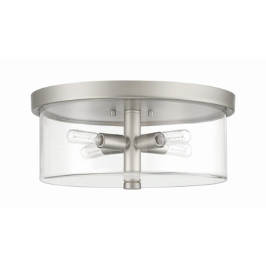 Hailie 4 Light 15 Inch Wide Flush Mount by Craftmade - 55684