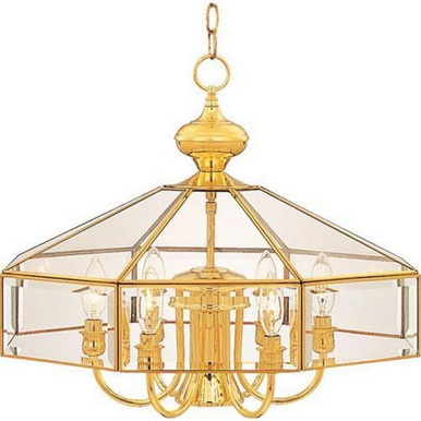 Bound Glass 6 Light Medium Chandelier by Maxim - 90330CLCS