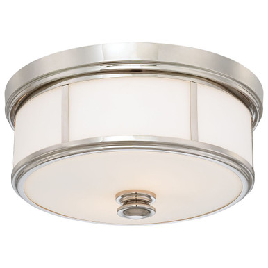 Harbour Point 2 Light 13.5 Inch Wide Steel Flush Mount by Minka Lavery - 4365-613