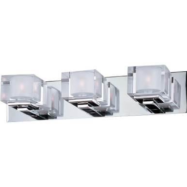 Cubic 3 Light Vanity Light by Maxim - 10003CLPC