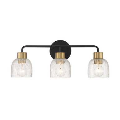 Flagler 3 Light Bath Vanity 8.75 Inch Tall and 22 Inch Wide by Savoy House - L8-5900-3-143