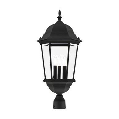 The Winsters 3 Light Outdoor Post Top Lantern 12.5 x 27.5 Inches by BSH - 218-BEL-4363007