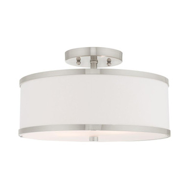 Newcomen Grove 2 Semi Flush Mount by Bailey Street Home 218-BEL-1653844 - 218-BEL-1653844