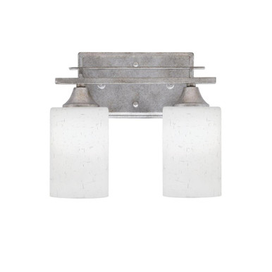 Uptowne 2 Light Vanity Light 11.25 Inch Wide by Toltec - 132-1125-10-1125