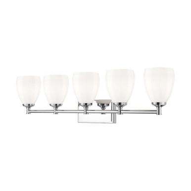 Oren 5 Light Bath Vanity 10 Inch Tall and 38 Inch Wide by Z Lite - 7004-5V