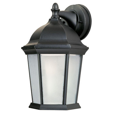 Cast 9W 1 LED Light Outdoor Wall Lantern by Maxim - 56024FTBK