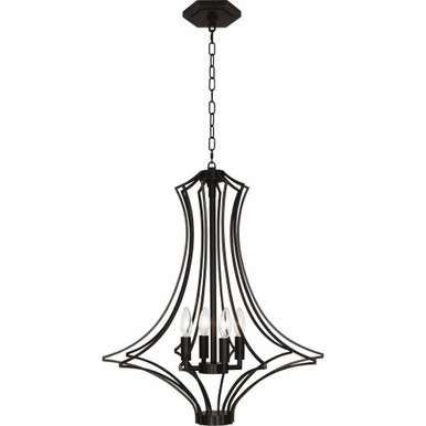 Grace 4 Light Medium Chandelier by Robert Abbey - 467WS4