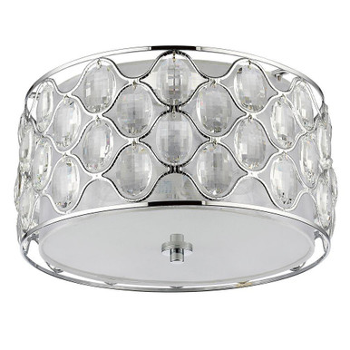 Isabella 3 Light 16 Inch Wide Flush Mount by Acclaim - IN51087PN
