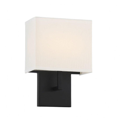 8W 1 LED Wall Mount In 11 x 7.75 Inches by George Kovacs - P470-66A-L