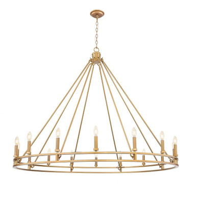 Bradney Lane 16 Light Chandelier 48.75 Inch Tall and 59.75 Inch Wide by BSH - 372-BEL-5326263