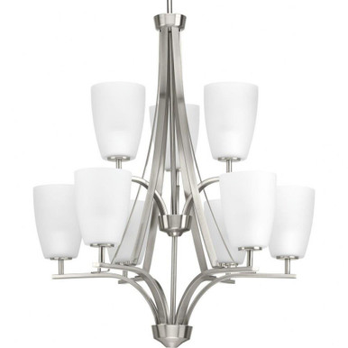 Leap 9 Light Large Chandelier by Progress - P400044-009