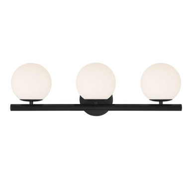 Crown Heights 3 Light Vanity Light by Designers Fountain - D252C-3B-MB