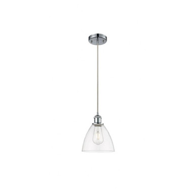 Bristol 1 Light Glass Cord hung Mini Pendant 9.5X7.5 Inch by Innovations - 516-1P-GBD-75
