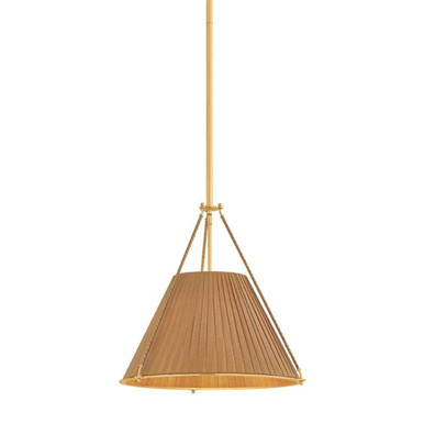 Sunside 3 Light Pendant 17.5 Inch Tall and 18 Inch Wide by Hudson Valley - 1143-AGB