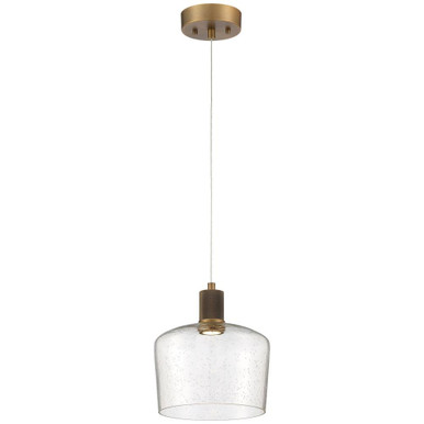 Risir Avenue 9W 1 LED Pendant 9.25 x 9 Inches - 4-BEL-1265423