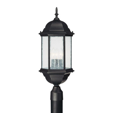 Main Street 3 Light Outdoor Post Lantern by Capital - 9837