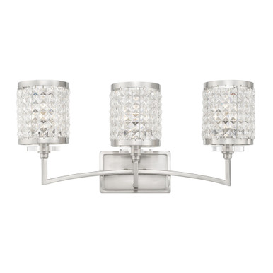 Grammercy 3 Light Vanity Light 23.25 Inch Wide by Livex - 50563
