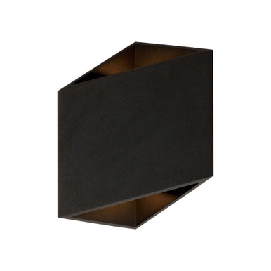 Alumilux Facet Two LED Light Outdoor Wall Mount by ET2 - E41373-BK