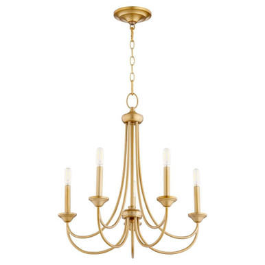 Rock Elms 5 Light Medium Chandelier by Bailey Street Home - 183-BEL-5054795