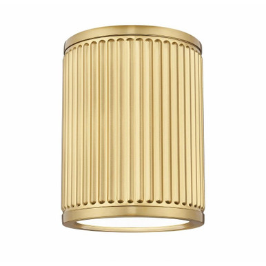 Grebe Side 18W 1 LED Flush Mount 8 Inch Tall and 6.25 Inch Wide by BSH - 372-BEL-1365333