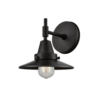 Railroad 1 Light Traditional Wall Sconce 9.25 Inch Length by Innovations - 447-1W-M1-M7