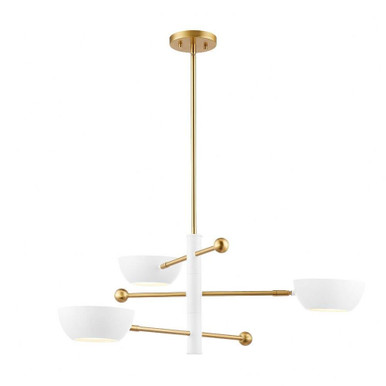 3 Light Large Chandelier by Meridian - M100143