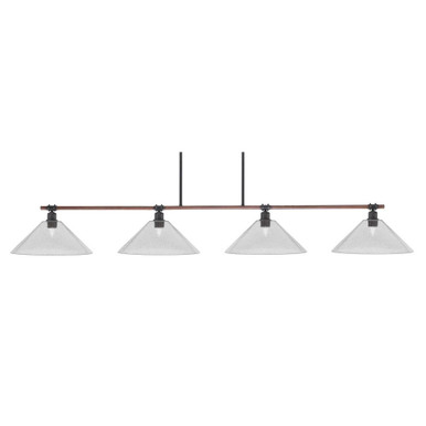 Blacksmith 4 Light Large Island Pendant by Toltec - 1744-2161