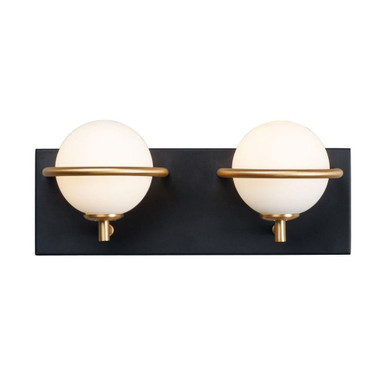 Green Court 2 Light Vanity Light by BSH - 93-BEL-3086884