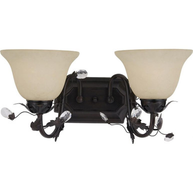 Elegante 2 Light Vanity Light 17.5 Inch Width by Maxim - 2864FIOI