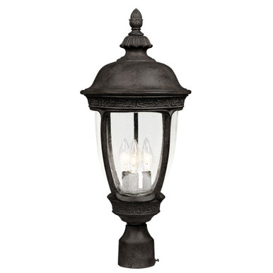 Knob Hill DC Three Light Outdoor Pole/Post Mount by BSH - 93-BEL-597292