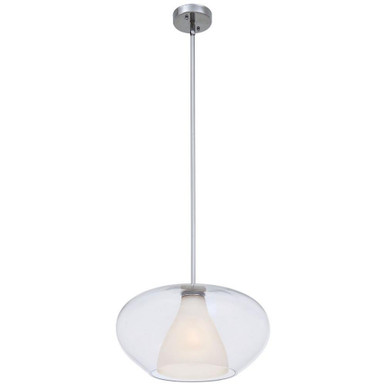Soft 1 Light Large Pendant by George Kovacs - P3836-17