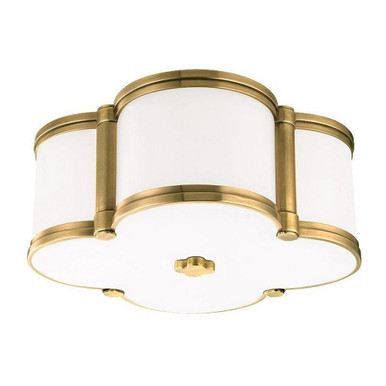 Chandler 2 Light 12.5 Inch Wide Flush Mount by Hudson Valley - 1212
