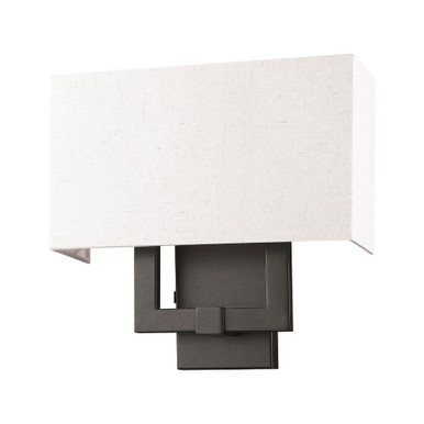 Meridian 2 Light Wall Sconce by Livex - 52132