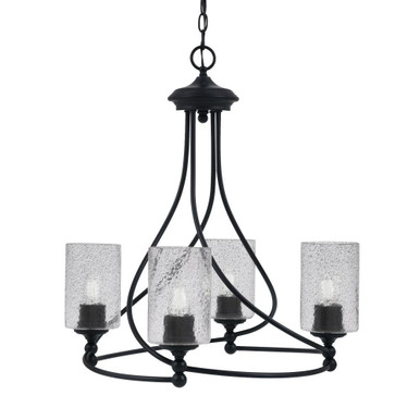 Capri 4 Light Small Chandelier by Toltec 904-BN-3009 - 904-BN-3009